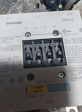 {议价}西门子接触器3RTF1056   215A