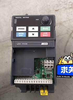 {议价}众辰变频器H2200S01D5K 1.5KW220V实物拍摄