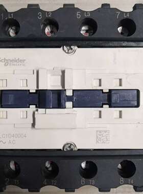 {议价}施耐德四级交流接触器LC1D40004 100-110V 4