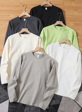 高性价比春夏休闲速干户外运动男打底衫绵柔感长袖T恤4269-61223