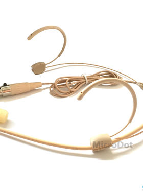 全新 Microdot MD4015SLL 头戴式麦克风 用于 SHURE 舒尔话筒