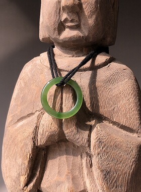 老冰料正阳绿碧玉戒指玉环18mm天然和田玉颜色好的很可做吊坠超值