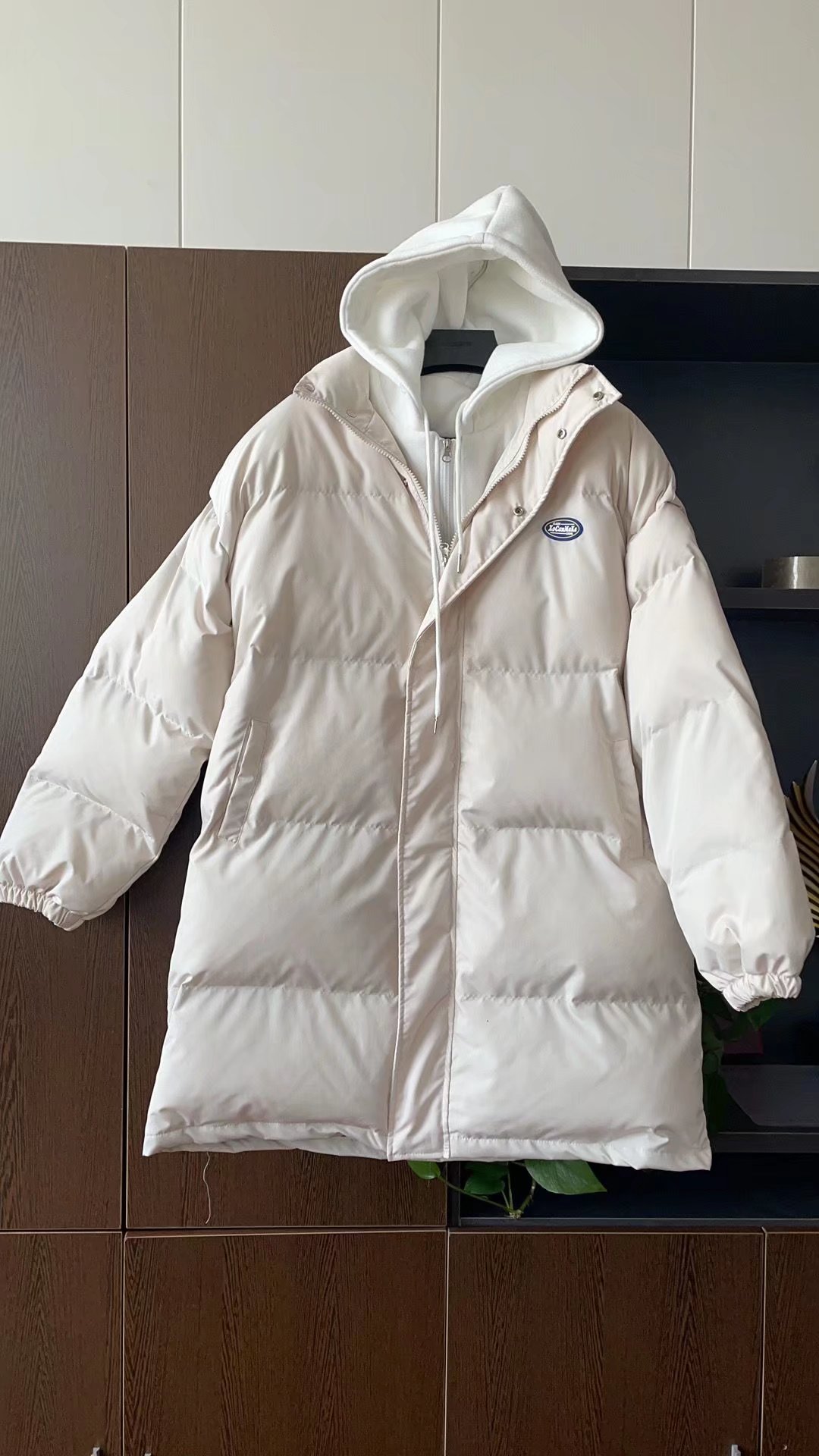 2025新款情侣装棉衣加厚连帽假两件拼接棉服p120，男装棉衣，星座1610（原2004）