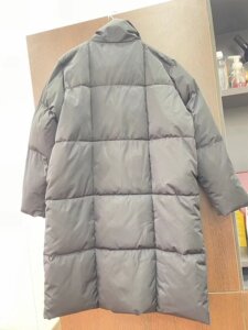 2025冬季新款飘带中长款棉衣男士棉服时尚暗黑风202P145图片