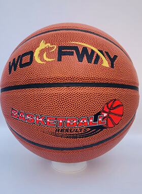 狼道LD3320正品WOFWAY比赛专业训练用球7号PU篮球耐磨标准室内外