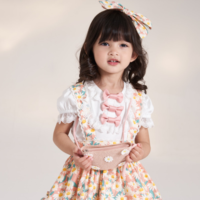 【现货】Citanul洋服-雏菊T恤 泡泡袖纯棉Lolita内搭打底衫