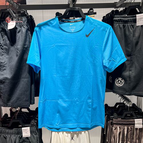 Nike耐克男装2026年秋季经典速干网眼透气跑步短袖上衣HJ3378-418