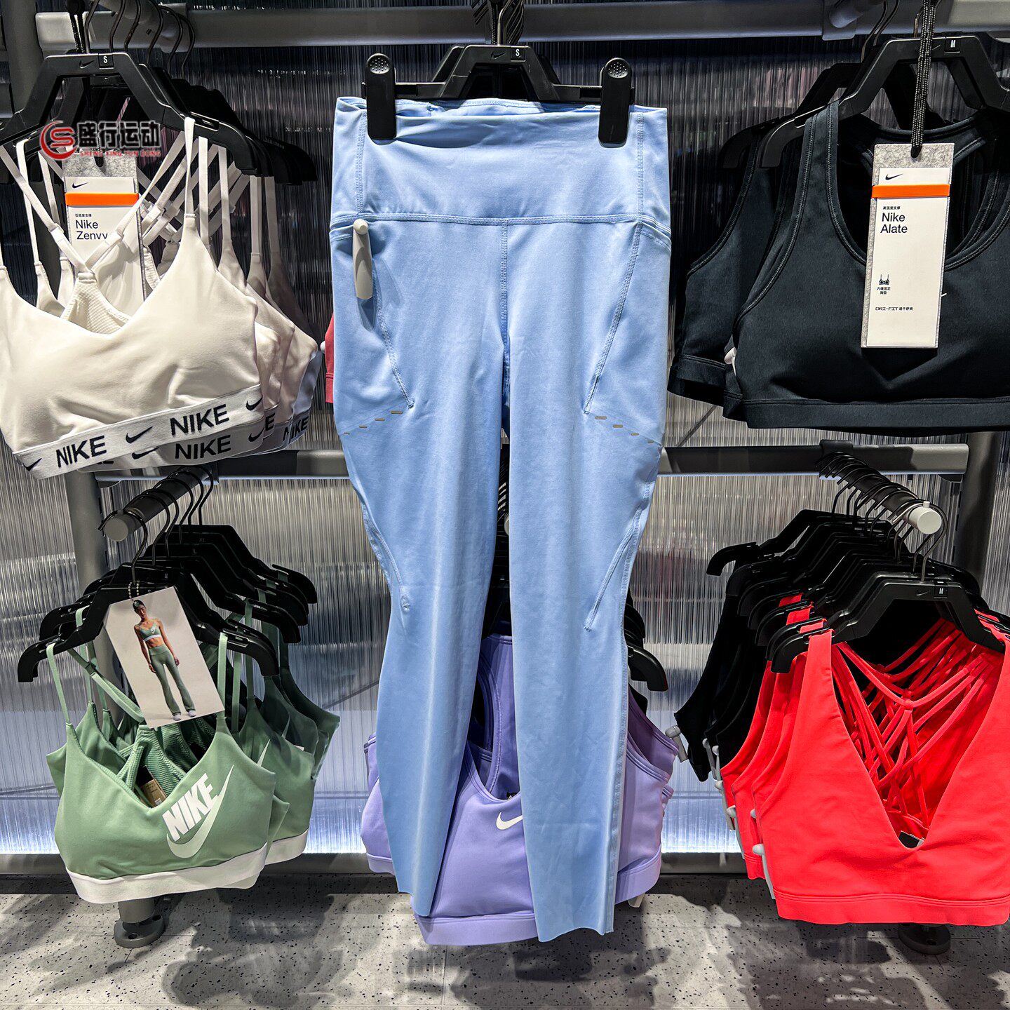 Nike耐克女装2026夏新款日常修身健身运动休闲中腰长裤HJ2253-468