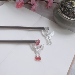 天官赐福周边衍生花城谢怜发簪发钗木簪子古风日常仙汉服配饰cos