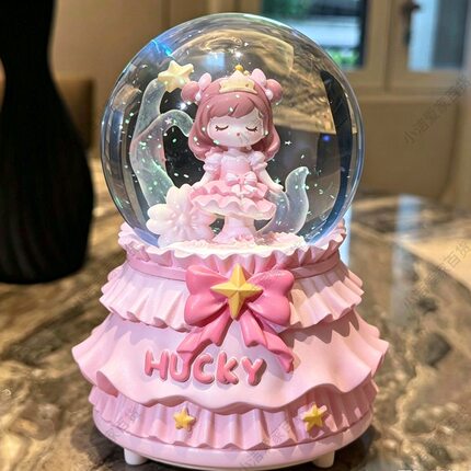 魔卡少女水晶球女孩公主可爱音乐盒八音盒摆件女生儿童生日礼物