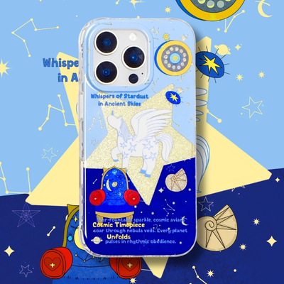 【支持17】星期天星辰之国 正版授权双层IMD苹果手机壳iPhone141516promax华为mate6070pro硬壳全包透明新品