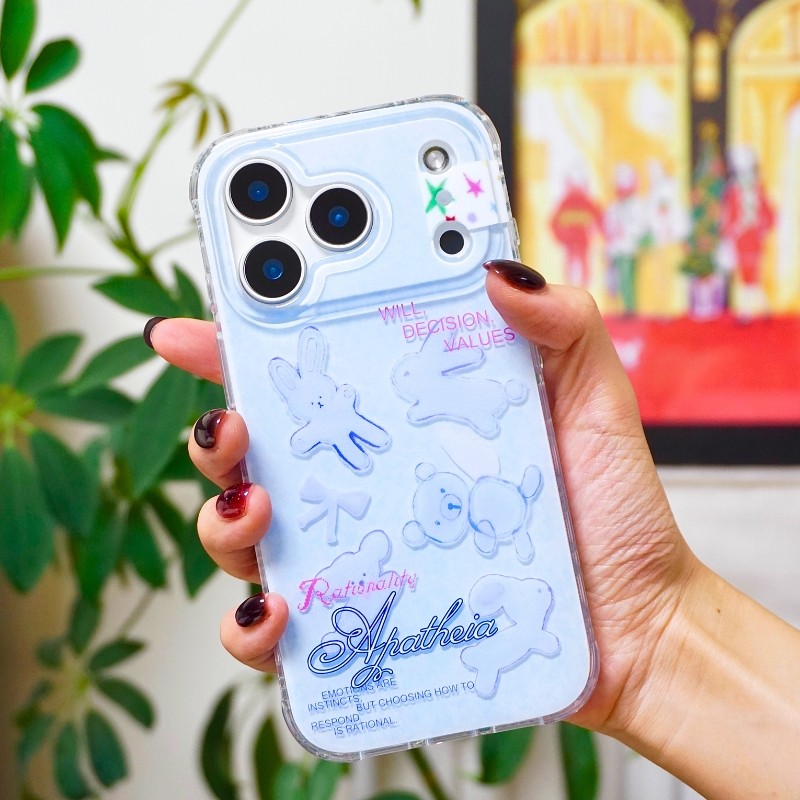 【支持17】星期天 斯多亚的不动心兔兔正版授权手机壳保护套适用苹