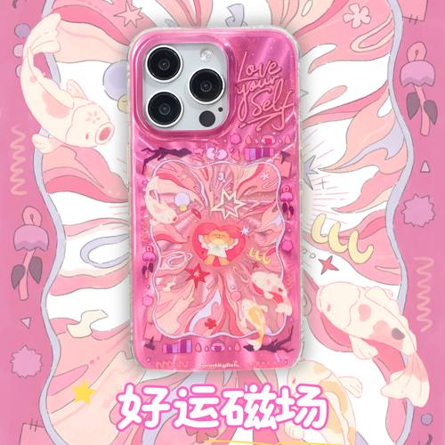 苹果iphoneimd双层卡通好运