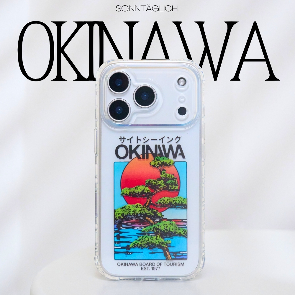 【支持17】星期天日式复古松鼠锦鲤双层IMD苹果手机壳iPhone141516promaxM华为mate6070pro硬壳全包透明耐刮