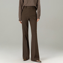 子2025秋冬新款 女长裤 高腰喇叭裤 西装 弹力超模神裤 裤 垂坠感微喇裤