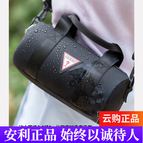安利手提斜挎包 黑色防水手提包正品 新款26年轻盈出游礼