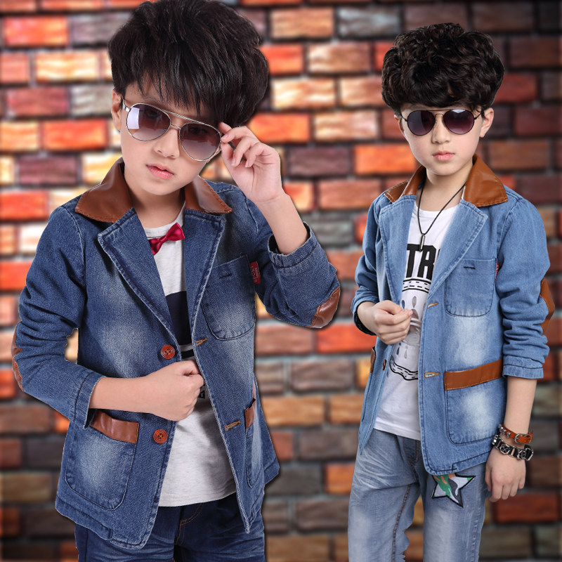 Blouson pour garcon en toile - Ref 2157303 Image 3