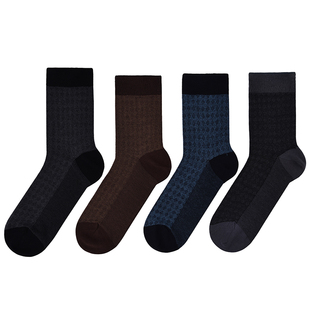 素正品 袜 男袜子男士 薄款 B1749 棉质商务中筒短袜简约透气夏季 棉元