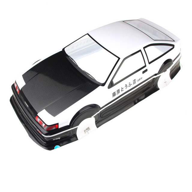1/10漂移竞速车壳 AE86遥控车升级件/零配件