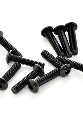 禾宝HOBAO 33418T Hyper10油动房车M4X18半圆内六自攻螺丝6元运费