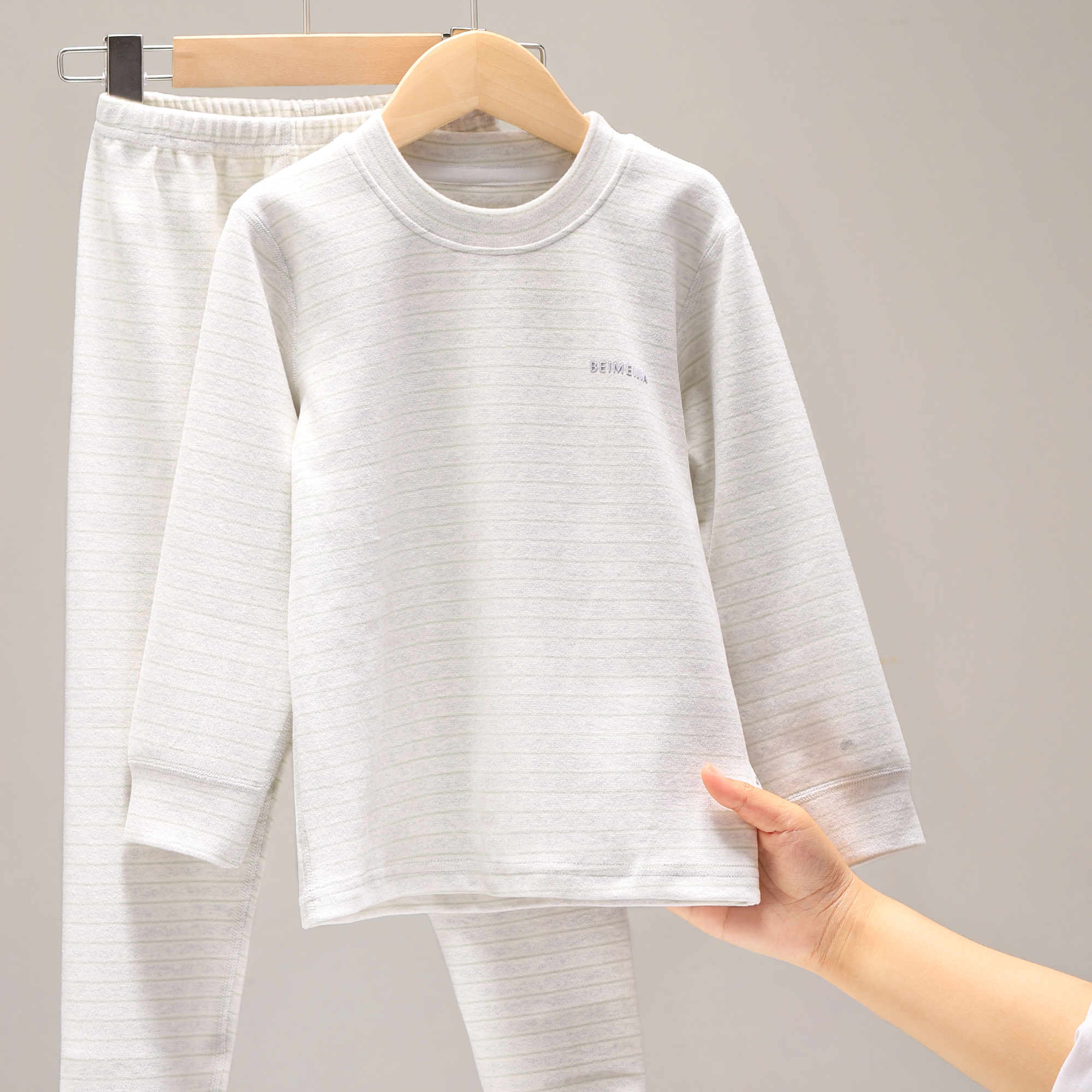 儿童秋衣秋裤套装男童内衣打底宝宝内穿春秋装女童加厚保暖秋冬季