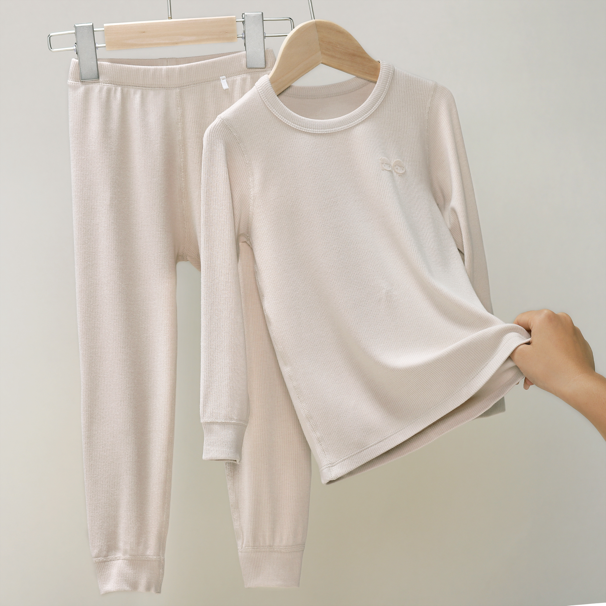 儿童保暖内衣男童德绒加厚家居服秋冬中大童睡衣套装女童秋衣秋裤