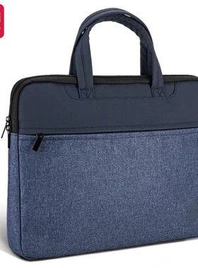 得力14寸手提公文包 大容量事务包高档手提袋文件资料电脑包63756