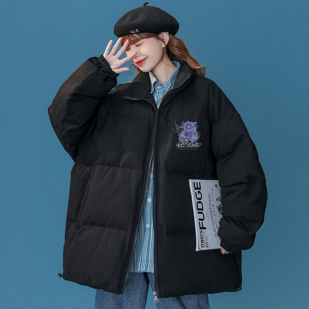 中性风新款棉衣宽松慵懒面包服情侣外套潮MY62026P115控138,男装棉衣,电商A268