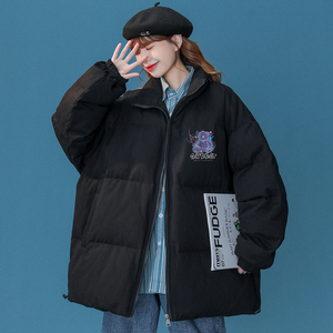 中性风 新款棉衣宽松慵懒面包服情侣外套潮MY62026 P115控138图片