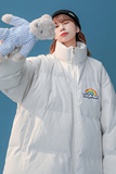 中性2023新款棉衣彩虹男面包服情侣大衣外套潮MY2052P115控138，男装棉衣，电商A268