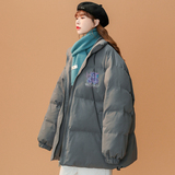 中性港风新款棉衣宽松慵懒面包服情侣外套潮MY62026P115控138，男装棉衣，电商A268