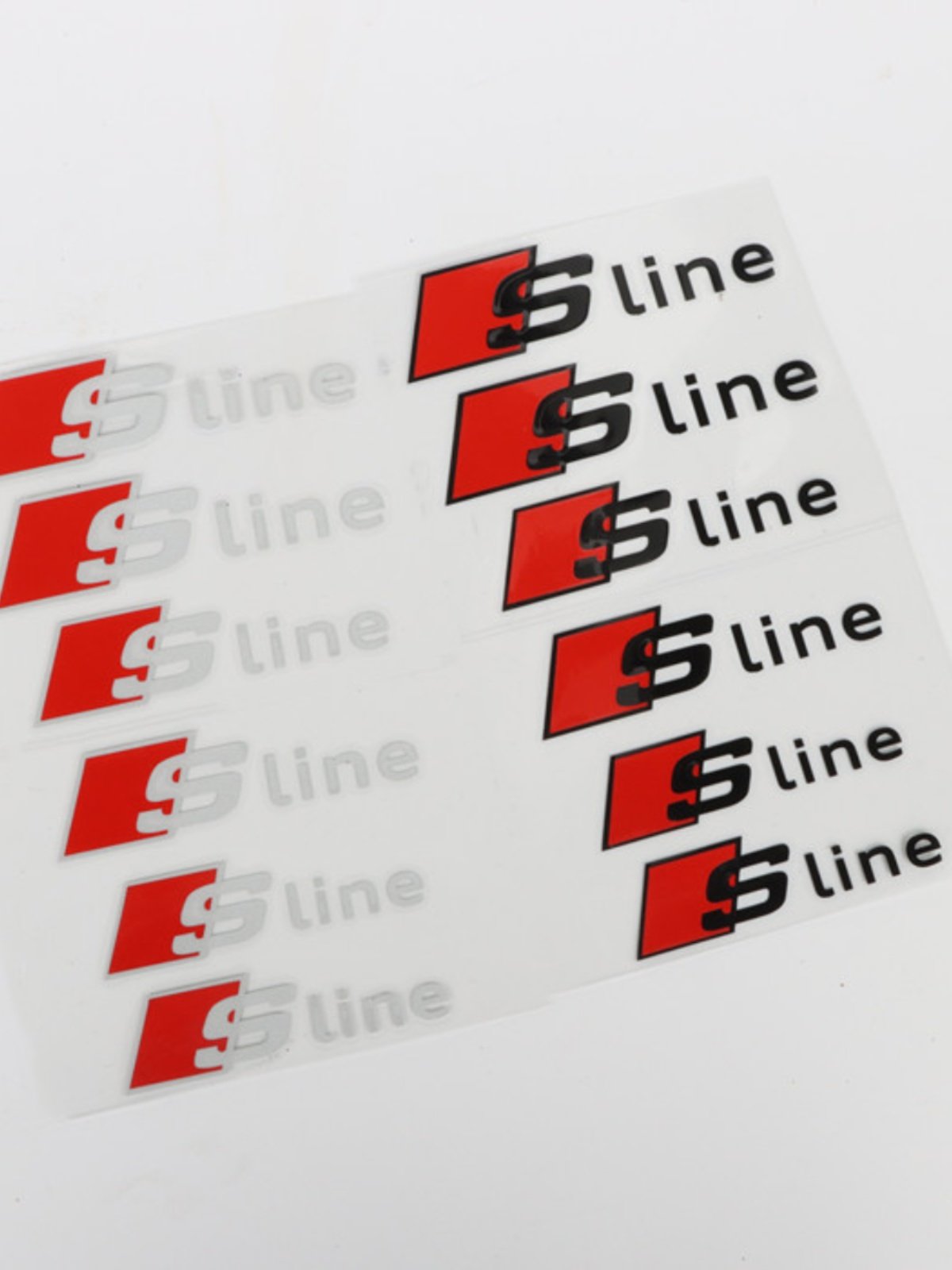 适用于奥迪sline卡钳车贴