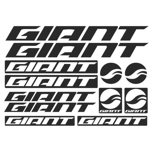 GAINT登山车公路车架贴纸