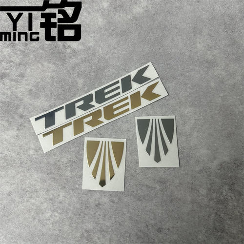 崔克TREK金属贴头标贴登