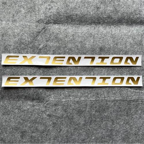 extention街攀自行车侧标