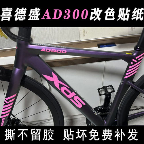 喜德盛AD300车贴公路车