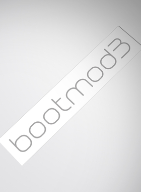 适用于BMW bootmod3 sticker宝马性能改装车身贴纸碳纤维内饰贴花