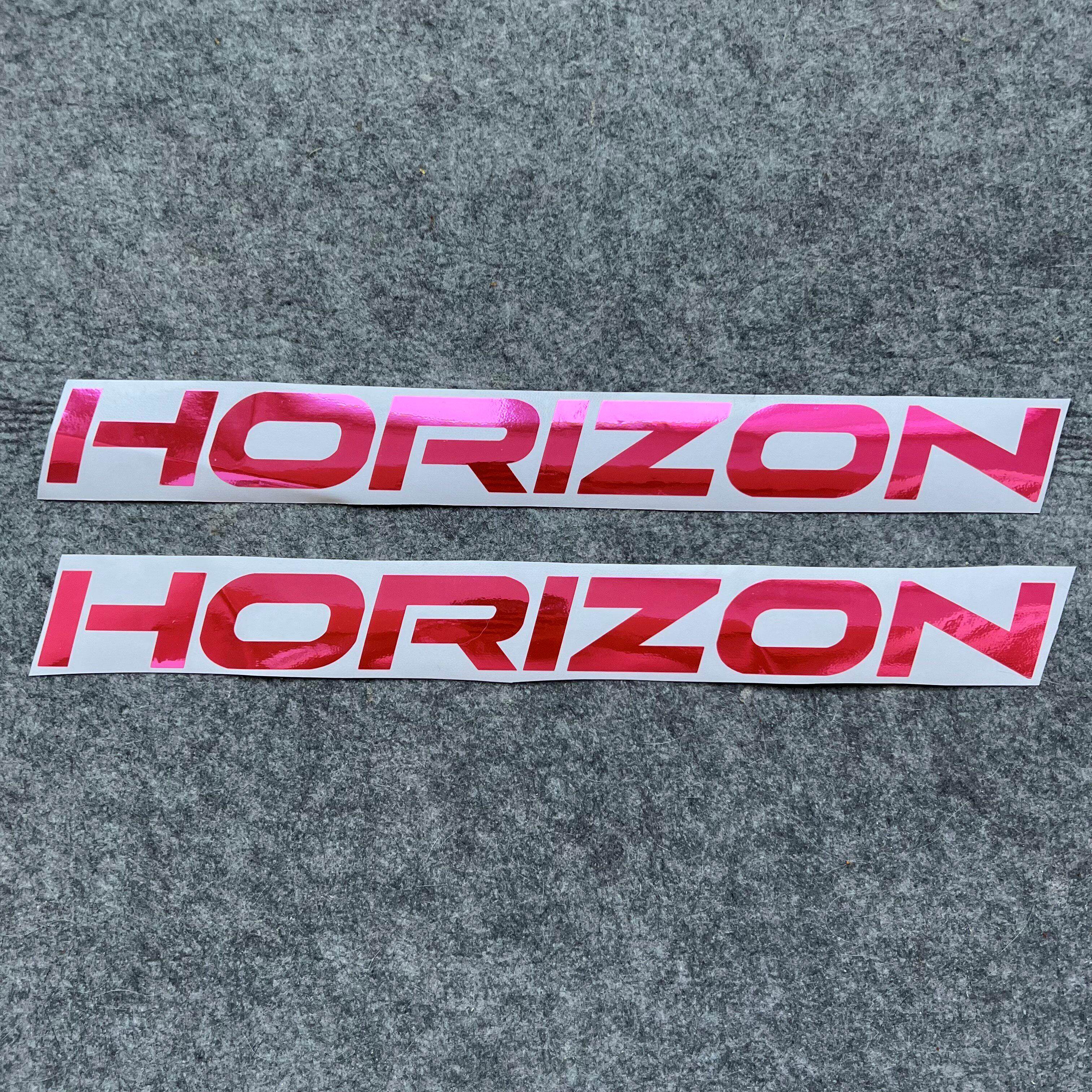 适用kung攻队horizon天际自行车公路车架侧标LOGO覆盖改色贴定制