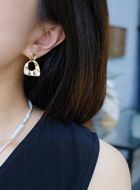 losu流素 . 925银天然珍珠简约气质耳环高级感珍珠耳环