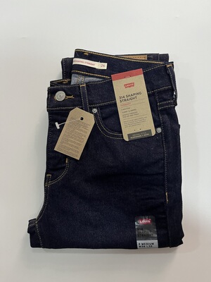 李维斯女314中腰直筒牛仔裤