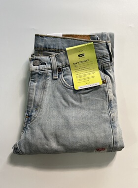 现货Levi's/李维斯男514冰蓝色水洗直筒牛仔裤#005141618