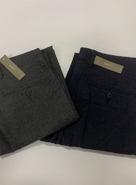 现货J.CREW男484软棉中腰修身休闲裤BB979