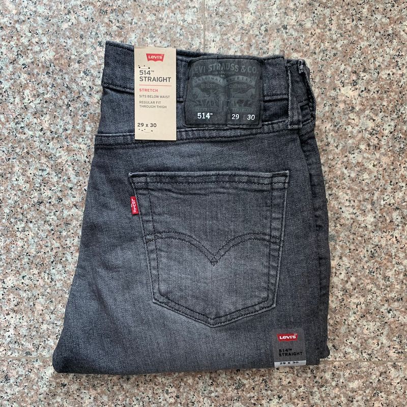 李维斯男514常规直筒牛仔裤