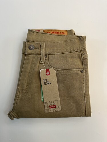 现货Levi's/李维斯男512软棉修身锥形小脚牛仔裤288330481