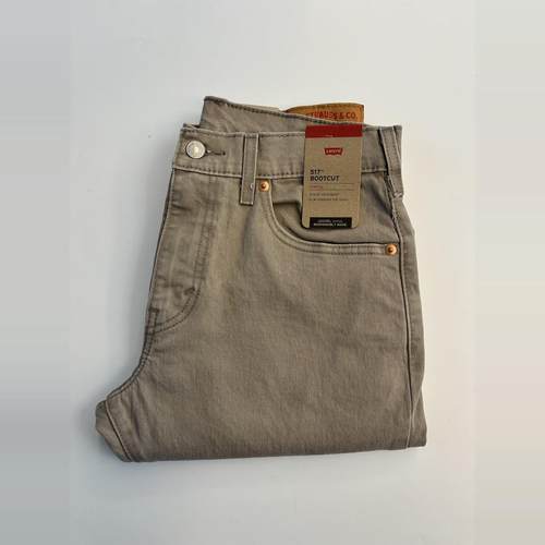 李维斯男厚款517卡其色牛仔裤