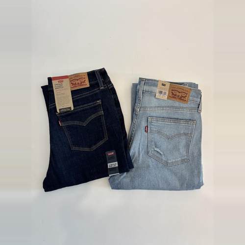 Levi's/李维斯女中腰喇叭牛仔裤