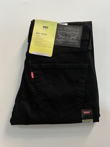 现货Levi's/李维斯男502黑色锥形窄脚牛仔裤#295070001