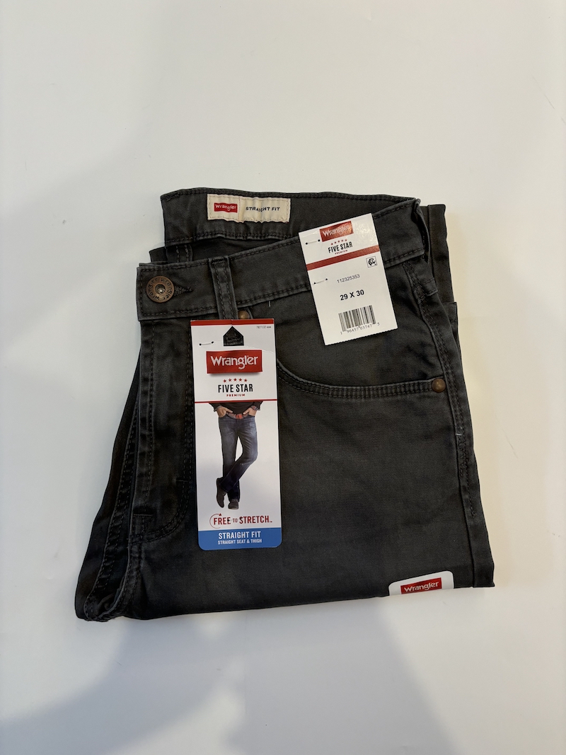 Wrangler/威格直筒牛仔裤