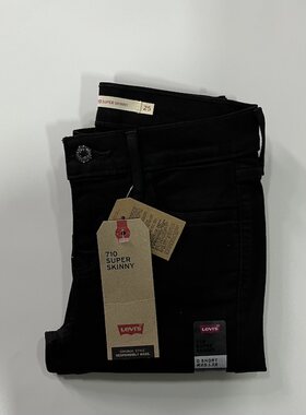 现货Levi's/李维斯女710紧身小脚牛仔裤177780034