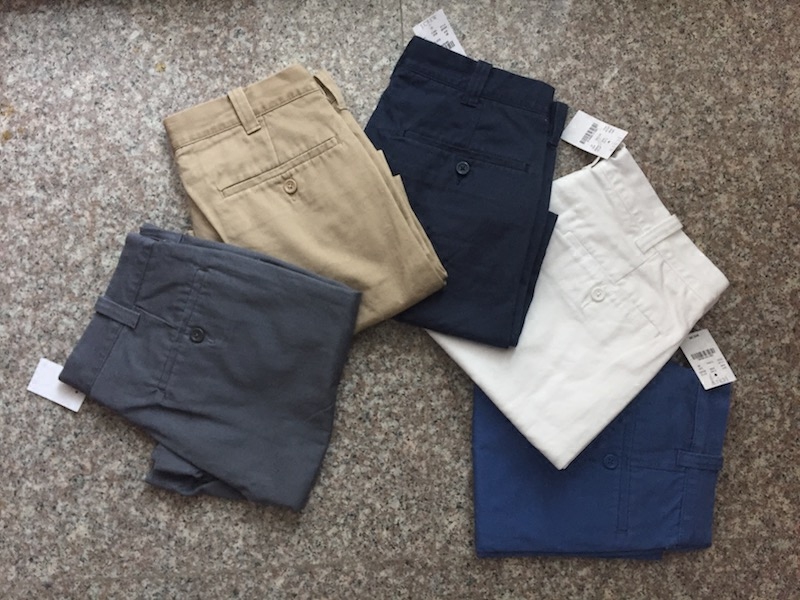 现货J.CREW男纯棉休闲短裤直筒版型膝上款#90454